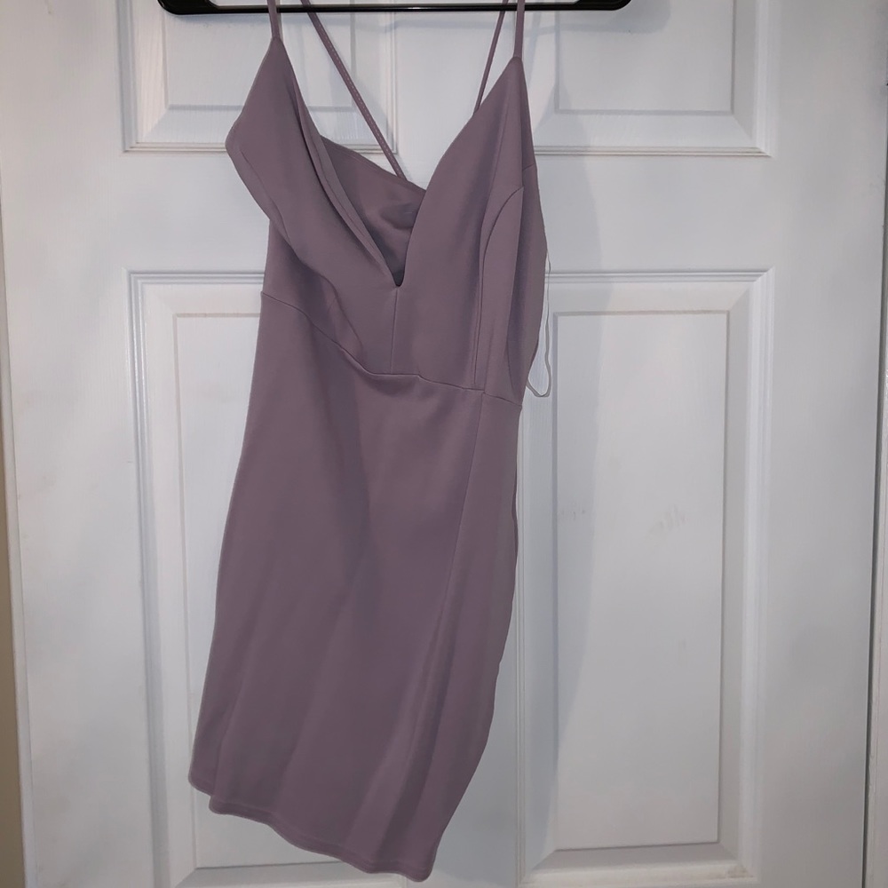 Women’s lavender party dress
